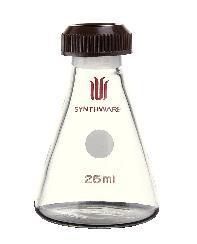 Synthware Flasks, Erlenmeyer, Threaded, Microscale, Kemtech America