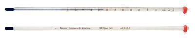 VWR® PFA Safety-Coated Liquid-In-Glass Thermometers