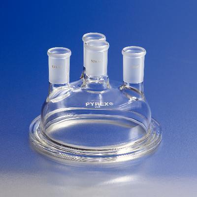 PYREX® Reaction Kettle Covers, Four-Neck with O-Ring Seal, Corning®