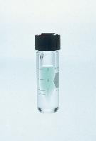 VIAL CHROM CLR S/T PK-12 10 ML