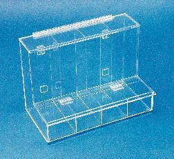 Finger Cot Dispenser-4 Compartments, S-Curve Technologies