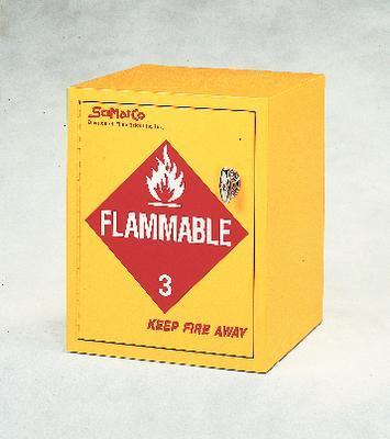 Wooden Flammables Cabinets, SciMatCo