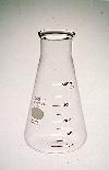 PYREX* Erlenmeyer Flasks, Graduated, Wide Mouth, Heavy-Duty Rim, Corning*