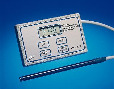 VWR® Digital Hygrometers/Thermometers with Probe