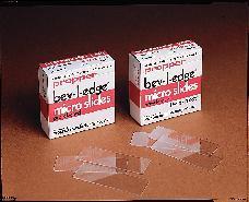 Plain and Frosted Bev-L-Edge® Micro Slides, Propper