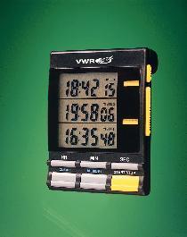 VWR® Large-Digit Triple-Display Timer