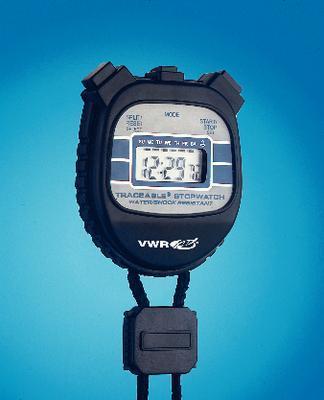 VWR® Water-Resistant/Shock-Resistant and Waterproof/Shockproof Stopwatches