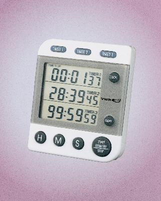 VWR® Three-Line Alarm Timer