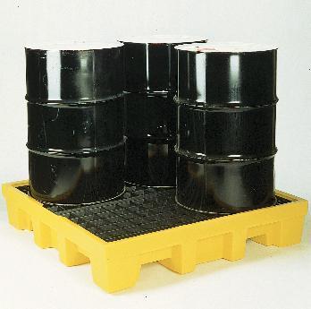 Spill Containment Pallet/Platforms with Grating, Eagle Manufacturing