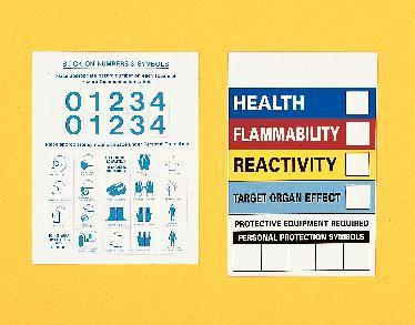 Write-On Hazardous Communication Labels