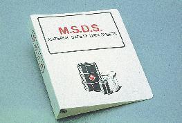 Material Safety Data Sheet Binder, National Marker