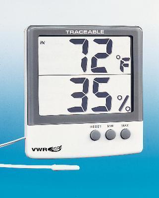 VWR® Jumbo Temperature/Humidity Meter