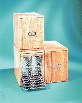 Wooden Micro Slide Storage Cabinet, with Sliding Door