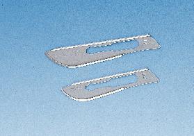 Bard-Parker® Rib-Back™ Carbon Steel Scalpel Blades, Nos. 20–22, Sterile, Aspen Surgical