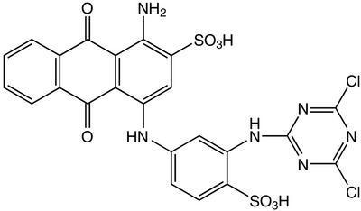 Reactive Blue 4, dye content ca 40%