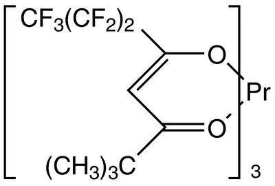 Tris(6,6,7,7,8,8,8-heptafluoro-2,2-dimethyl-3,5-octanedionato)praseodymium(III), 99%