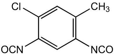 4-Chloro-6-methyl-1,3-phenylene diisocyanate, 98%