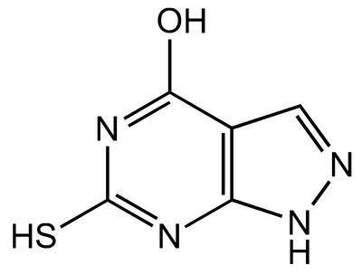 4-Hydroxy-6-mercapto-1H-pyrazolo[3,4-d]pyrimidine, 98%