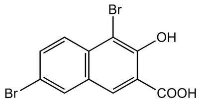 1,6-Dibromo-2-hydroxynaphthalene-3-carboxylic acid, 97%