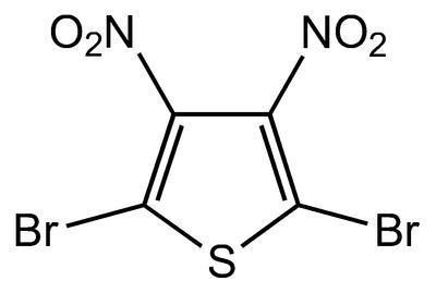 2,5-Dibromo-3,4-dinitrothiophene, 95%