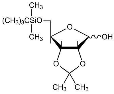 5-O-tert-Butyldimethylsilyl-2,3-O-isopropylidene-y,β-D-ribofuranose