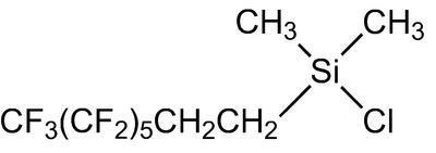 1H,1H,2H,2H-Perfluorooctyldimethylchlorosilane, 95%