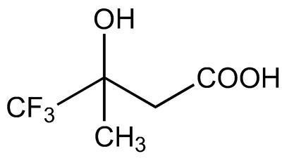 4,4,4-Trifluoro-3-hydroxy-3-methylbutyric acid, 98%