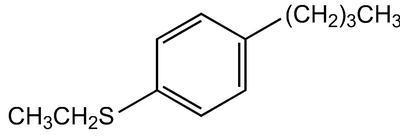 1-n-Butyl-4-(ethylthio)benzene, 96%