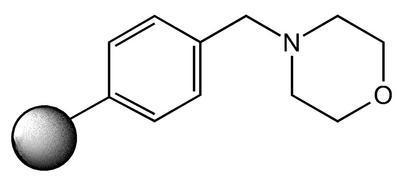 Morpholine, polymer-supported