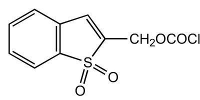 1,1-Dioxobenzo[b]thiophen-2-ylmethyl chloroformate, tech. 90%