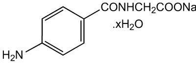 Sodium 4-aminohippurate hydrate, 98%