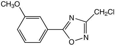 3-Chloromethyl-5-(3-methoxyphenyl)-1,2,4-oxadiazole