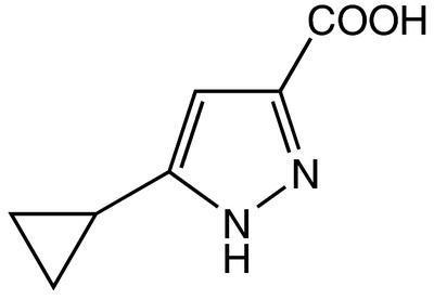 5-Cyclopropyl-1H-pyrazole-3-carboxylic acid, 94%