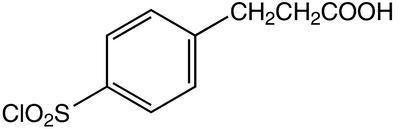 3-(4-Chlorosulfonylphenyl)propionic acid