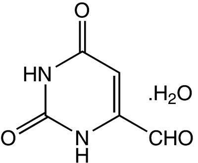 Uracil-6-carboxaldehyde monohydrate, 98%