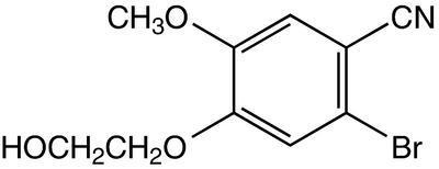 2-Bromo-4-(2-hydroxyethoxy)-5-methoxybenzonitrile