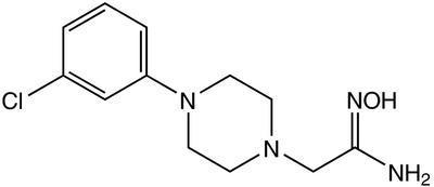 4-(3-Chlorophenyl)-1-piperazineacetamidoxime