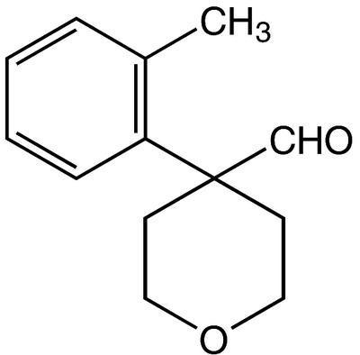 4-(o-Tolyl)tetrahydro-2H-pyran-4-carboxaldehyde