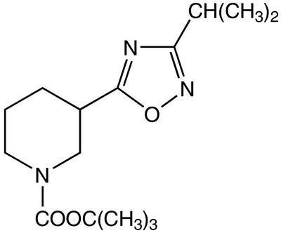 1-Boc-3-(3-isopropyl-1,2,4-oxadiazol-5-yl)piperidine