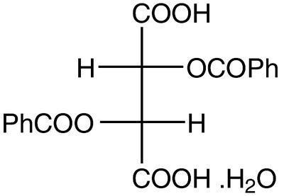 (-)-Dibenzoyl-L-tartaric acid monohydrate, 98+%