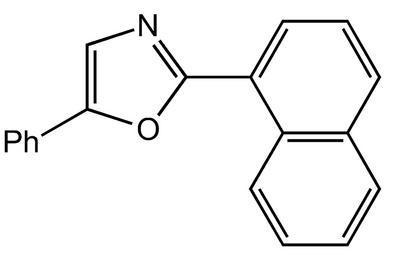 2-(1-Naphthyl)-5-phenyloxazole, laser grade and suitable for scintillation spectrometry, 99+%