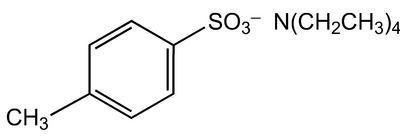 Tetraethylammonium p-toluenesulfonate, 98% (dry wt.), may cont. up to 2% water