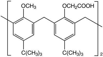 O(1),O(3)-Bis(carboxymethyl)-O(2),O(4)-dimethyl-p-tert-butylcalix[4]arene