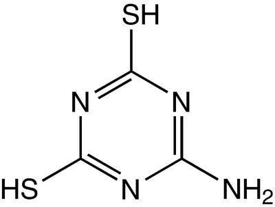 2-Amino-1,3,5-triazine-4,6-dithiol, tech. 90%