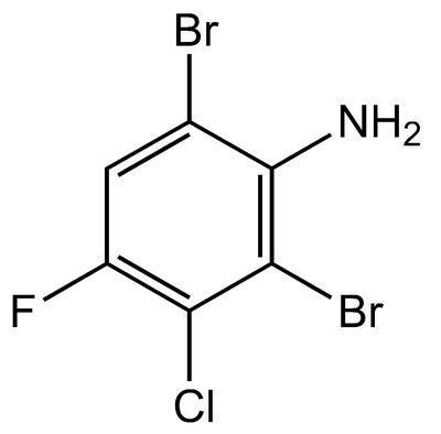 3-Chloro-2,6-dibromo-4-fluoroaniline, 97%