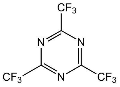 2,4,6-Tris(trifluoromethyl)-1,3,5-triazine, 98%