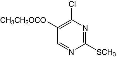 Ethyl 4-chloro-2-(methylthio)pyrimidine-5-carboxylate, 98%