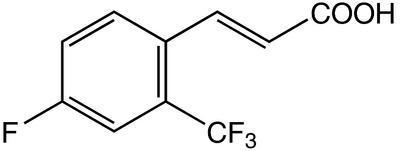 4-Fluoro-2-(trifluoromethyl)cinnamic acid, 97+%