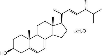 Ergosterol hydrate, 96% (dry wt.), cont. up to ca 6% water