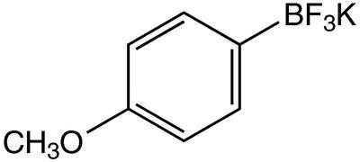 Potassium 4-methoxyphenyltrifluoroborate, 95%